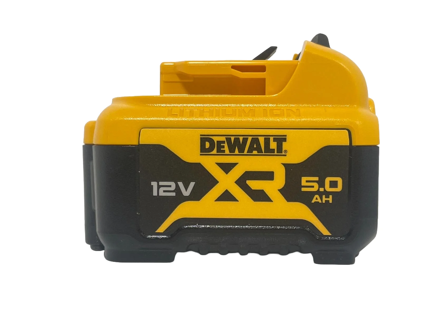 DeWalt 12 v XR Slide 5.0ah Li-ion Battery DCB126-XJ- side 2
