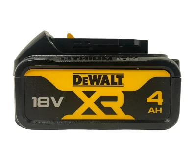DeWalt 18 v XR Slide 4.0ah Li-ion Battery DCB182- side 1