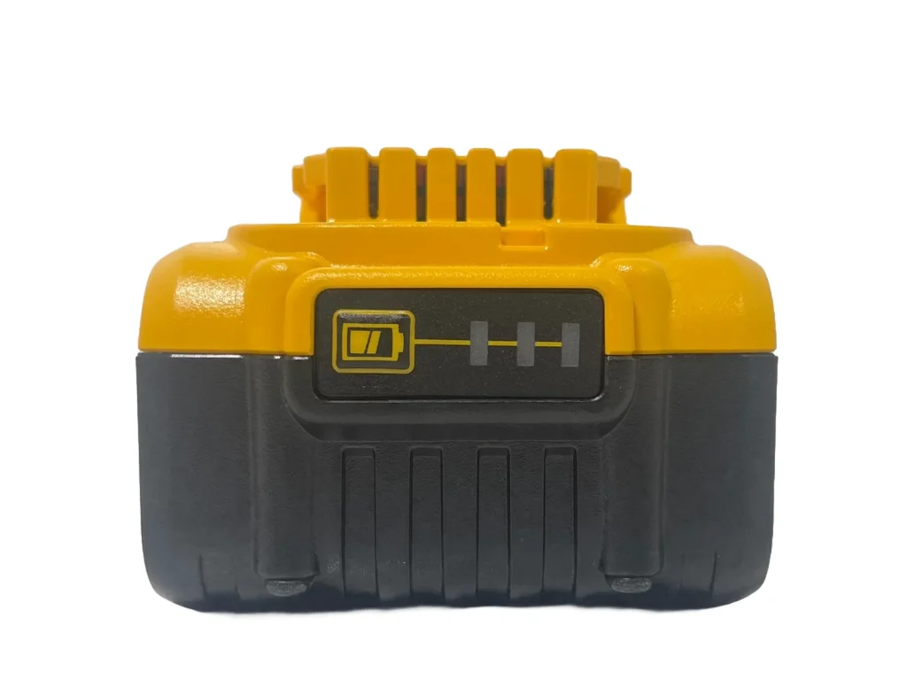 DeWalt 18 v XR Slide 5.0ah Li-ion Battery DCB184- front