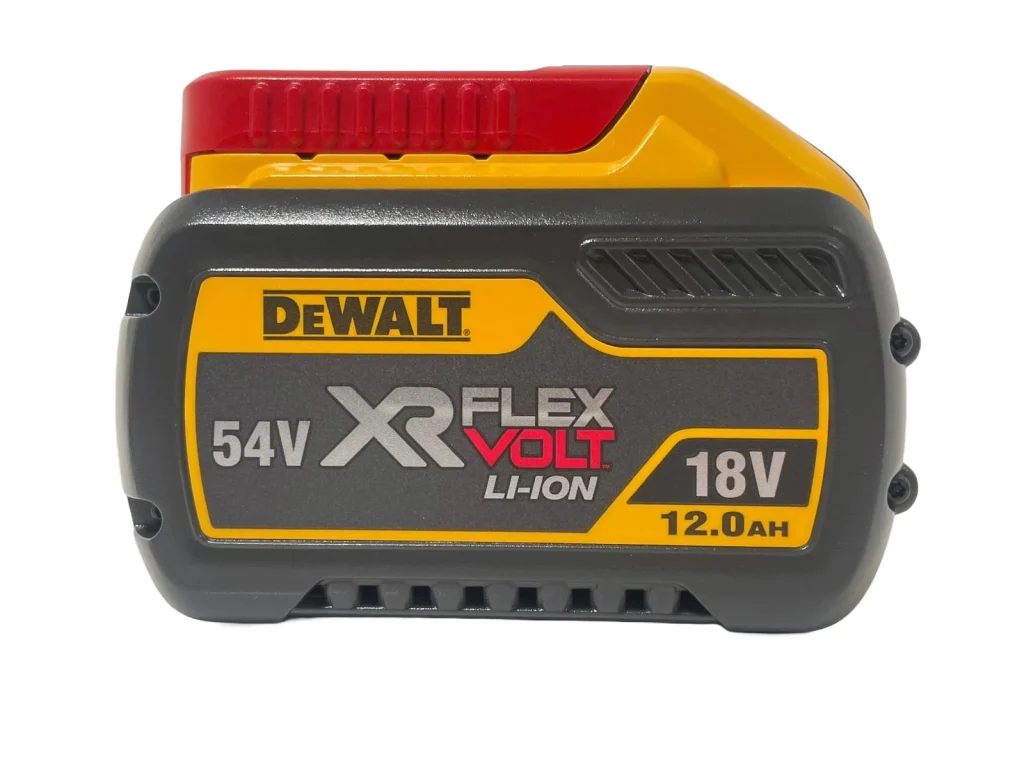 DeWalt 18v54v XR FLEXVOLT 12.0Ah Convertible Lithium-Ion Battery DCB548- side 2