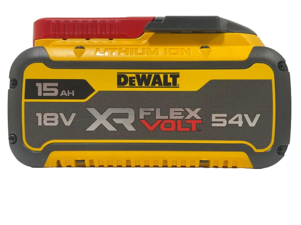 DeWalt 18v54v XR FLEXVOLT 15.0Ah Convertible Lithium-Ion Battery DCB549- side 2