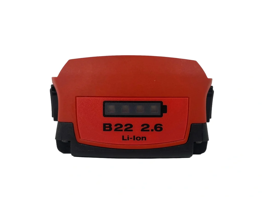 Hilti B22 2.6 Ah 22v 2.6amp Li-ion 2136393 Battery Pack Personalised Power Tool Battery Decal - back