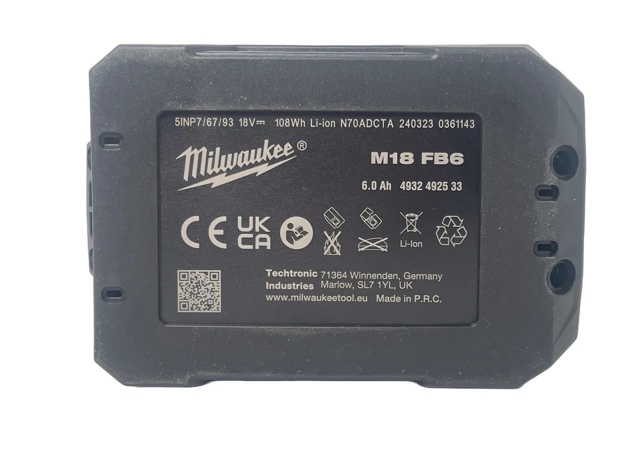 milwaukee-18volt-red-lithum-forge-6ah-battery-M18HB6-bottom