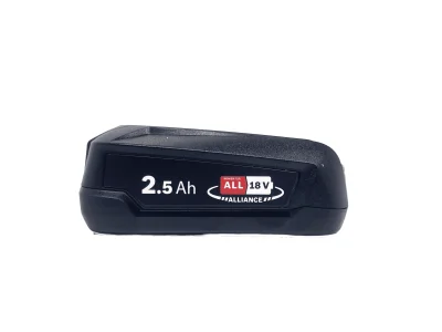 Bosch 18v 2.5ah all alliance power plus Personalised Power Tool Battery Decal - side 1 top