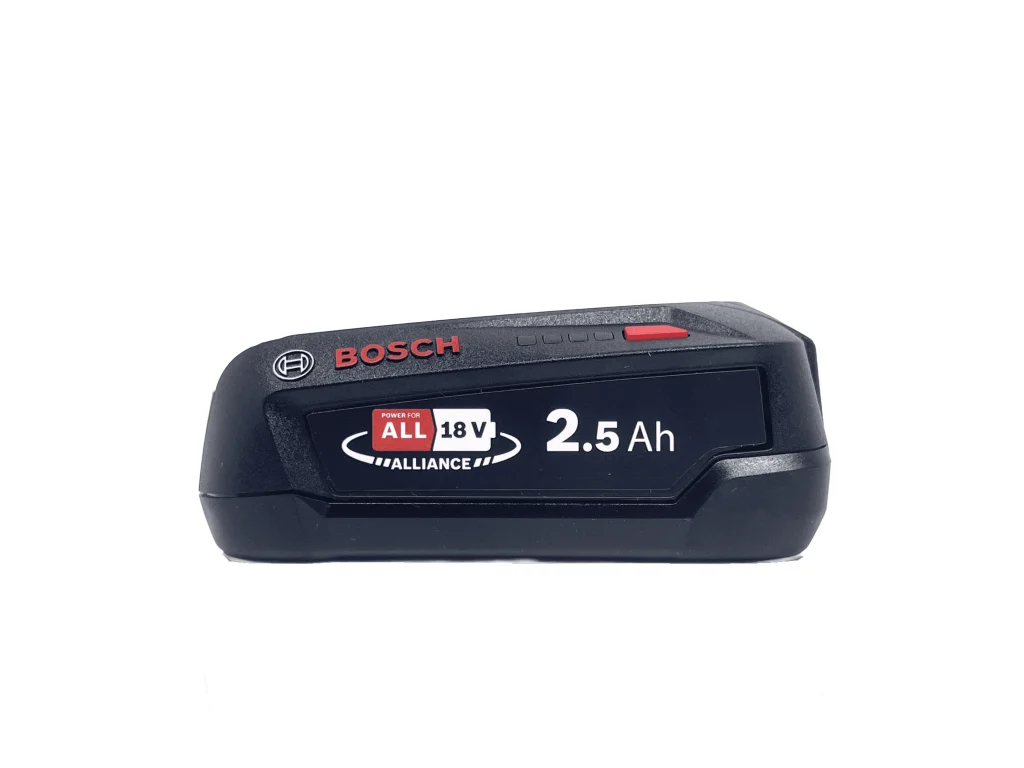Bosch 18v 2.5ah all alliance power plus Personalised Power Tool Battery Decal - side 2