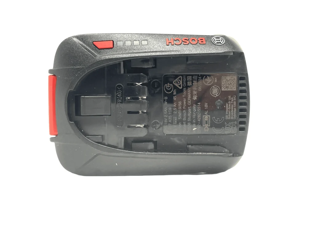 Bosch 18v 2.5ah all alliance power plus Personalised Power Tool Battery Decal - top