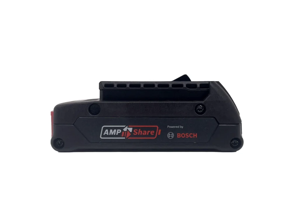 Bosch 18v 2ah AmpShare Personalised Power Tool Battery Decal - side 2