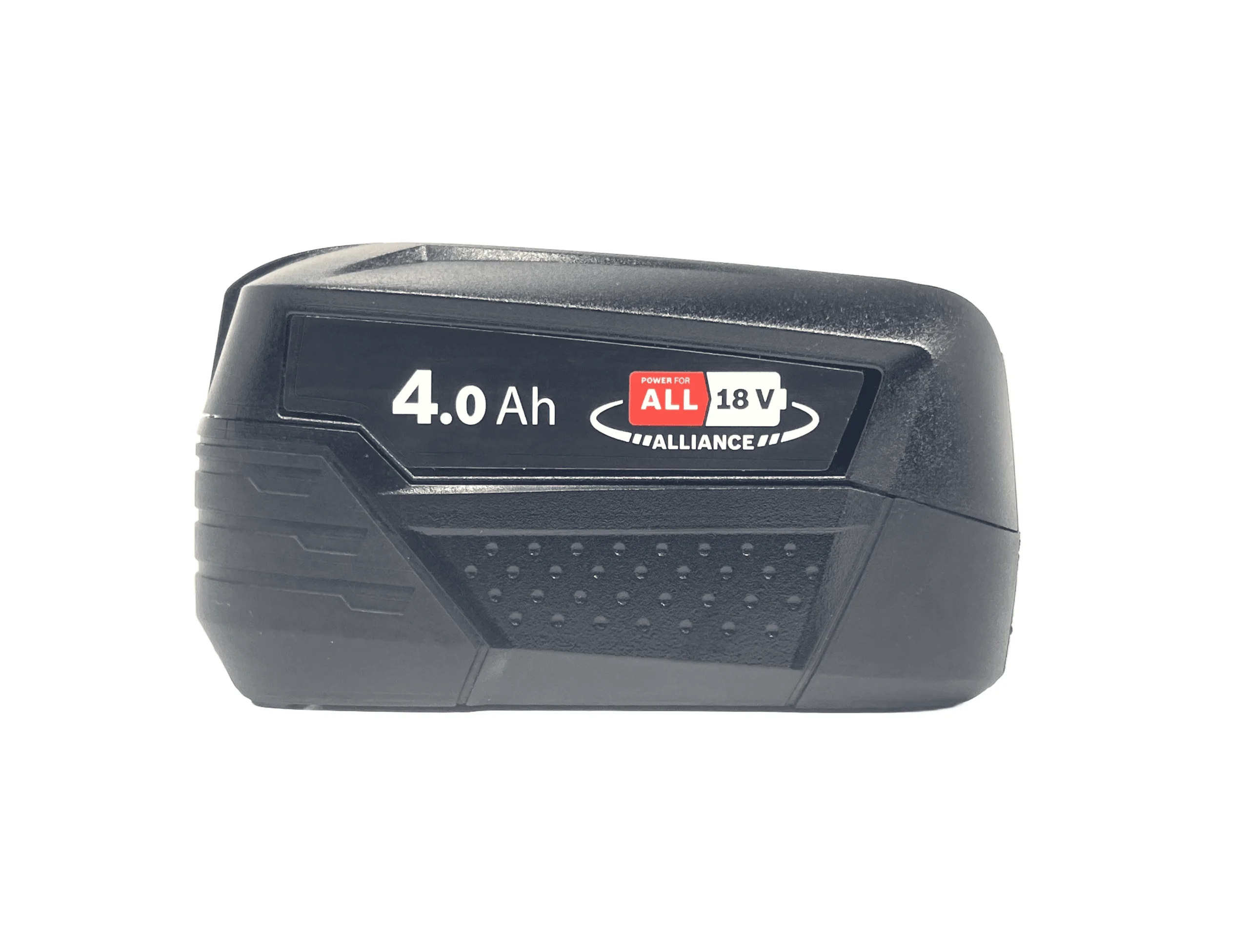 Bosch 18v 4ah all alliance power plus Personalised Power Tool Battery Decal - side 1