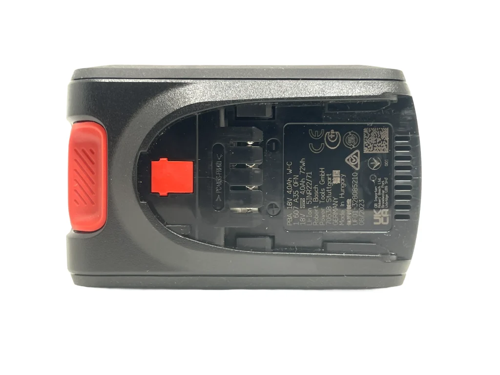Bosch 18v 4ah all alliance power plus Personalised Power Tool Battery Decal - top