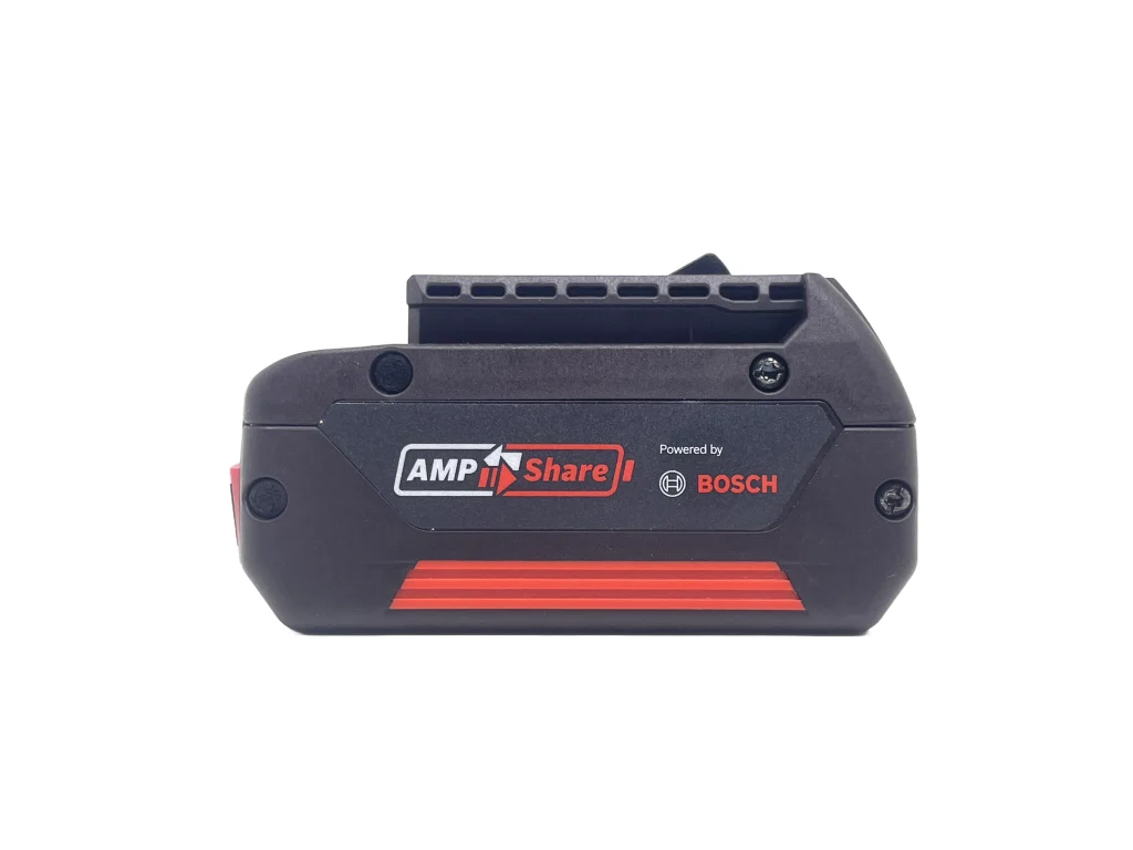 Bosch 18v 5ah AmpShare Personalised Power Tool Battery Decal - side 2