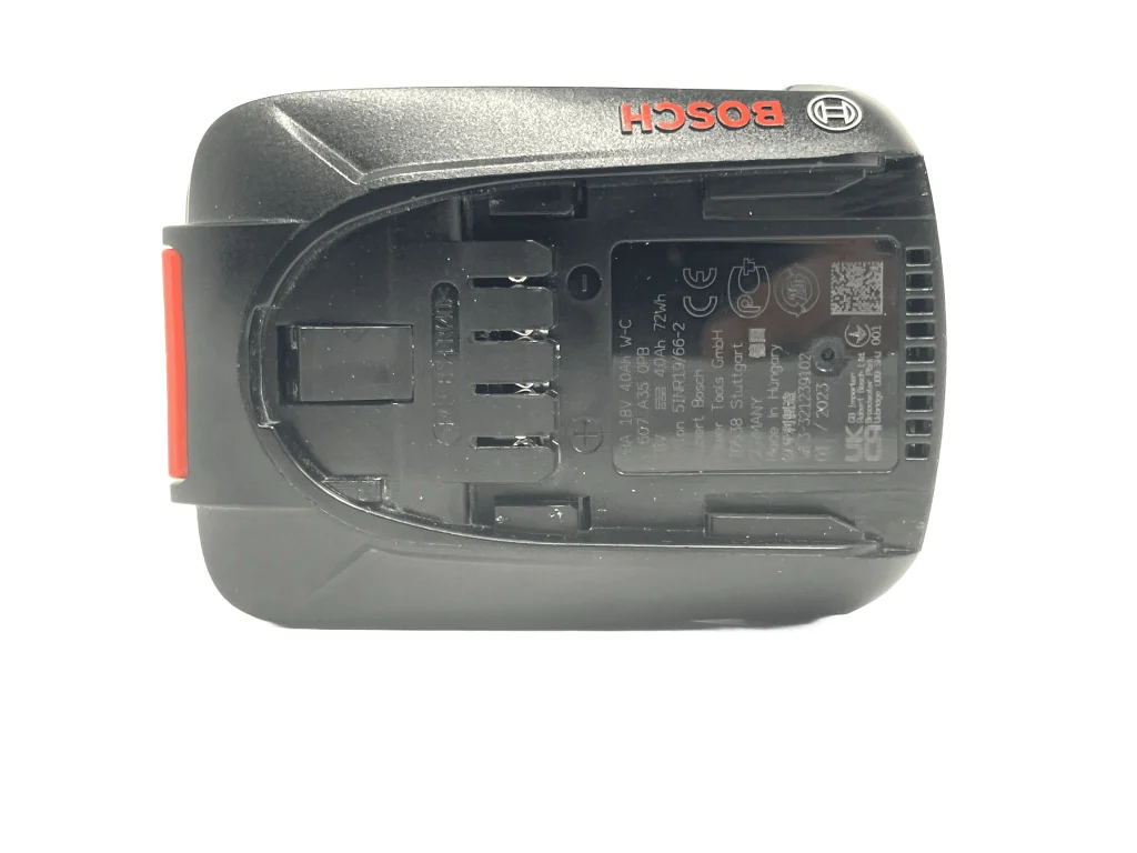 Bosch 18v 6ah all alliance power plus Personalised Power Tool Battery Decal - top