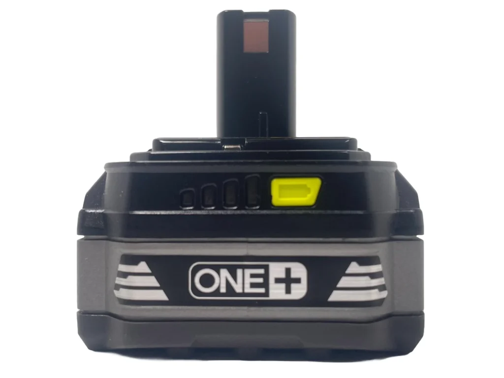 Ryobi 18V ONE+ 4.0Ah Lithium+ High Energy Battery Pack Personalised Power Tool Battery Decal - front