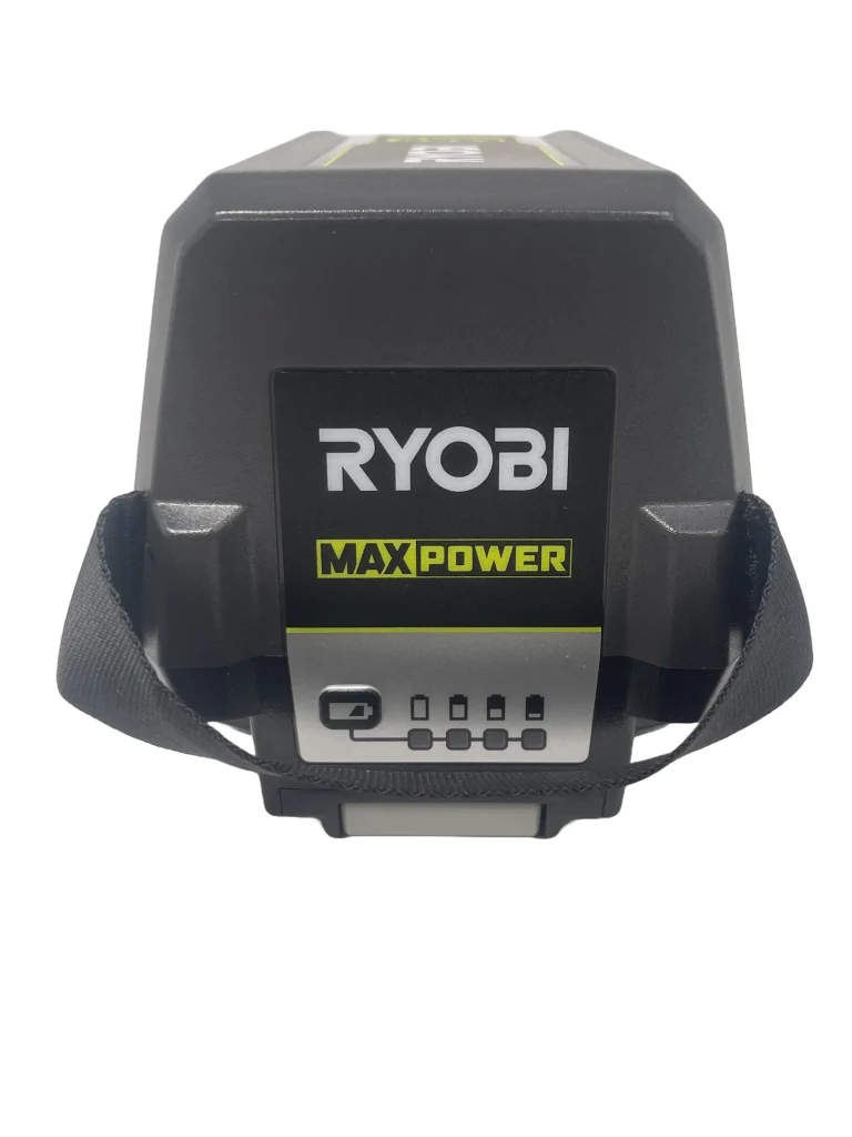 Ryobi 36V MAX POWER 6.0Ah Lithium+ High Energy Battery Pack Personalised Power Tool Battery Decal - back