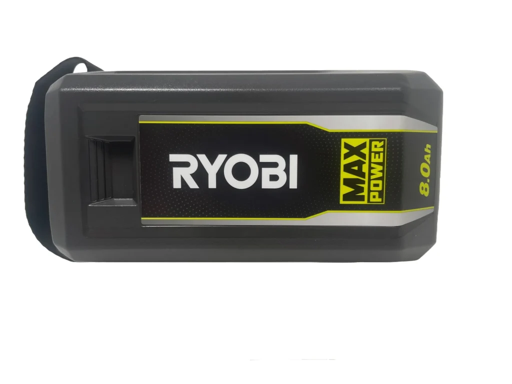 Ryobi 36V MAX POWER 8.0Ah Lithium+ High Energy Battery Pack Personalised Power Tool Battery Decal - bottom