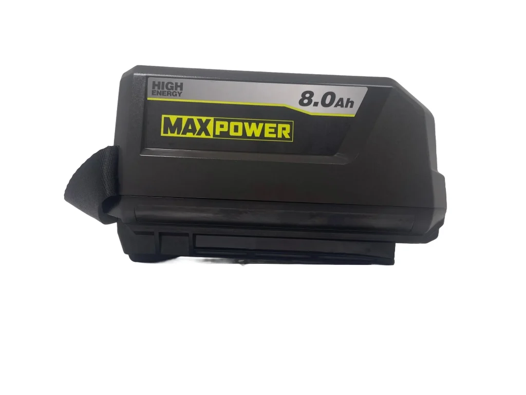 Ryobi 36V MAX POWER 8.0Ah Lithium+ High Energy Battery Pack Personalised Power Tool Battery Decal - side 2