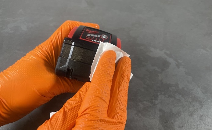 How to Properly Apply and Maintain Custom Power Tool Battery Stickers
