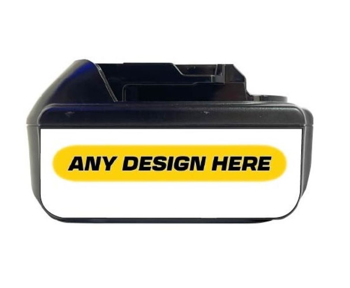 Custom Power Tool Battery Stickers: A Cost-Effective Marketing Tool
