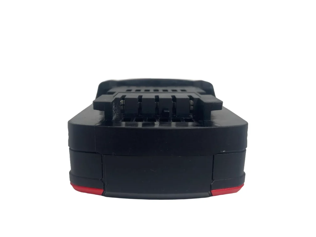 metabo 12 volt 2 amp battery sticker back 6000795002