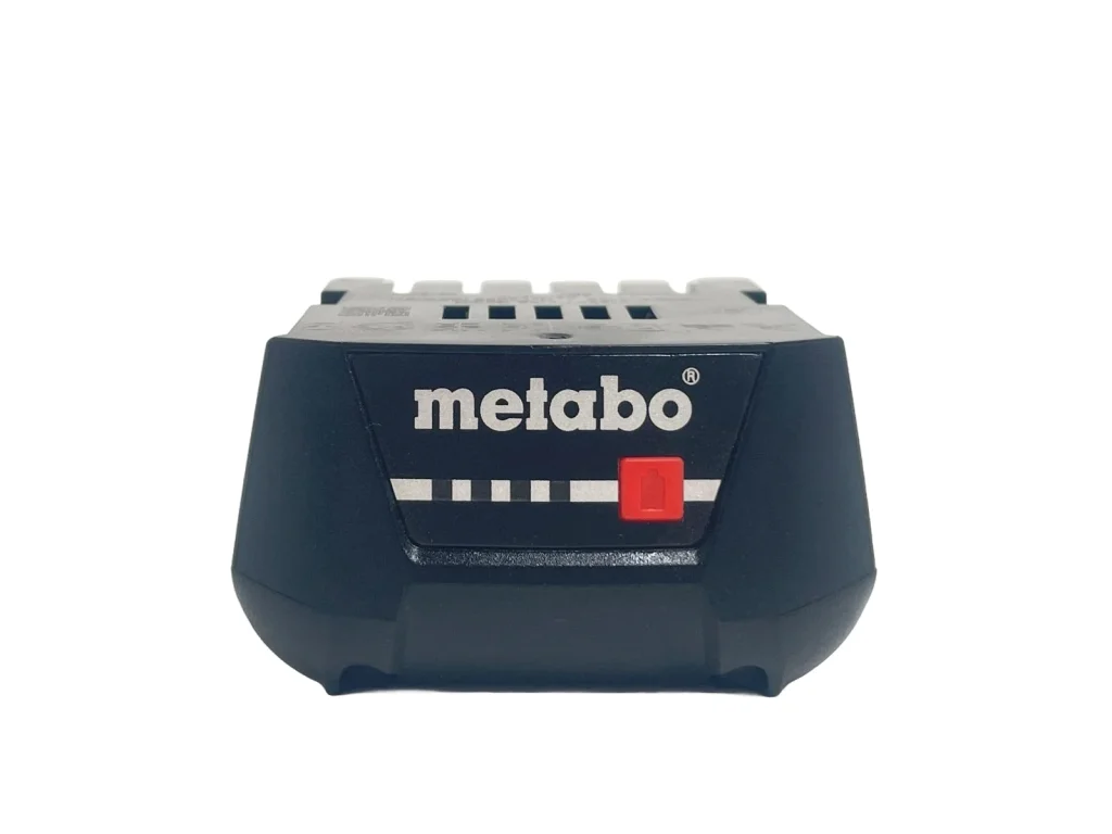 metabo 12 volt 2 amp battery sticker front 6000795002