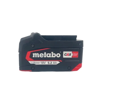 metabo 18 volt 5.2 amp lithium ion power side 1