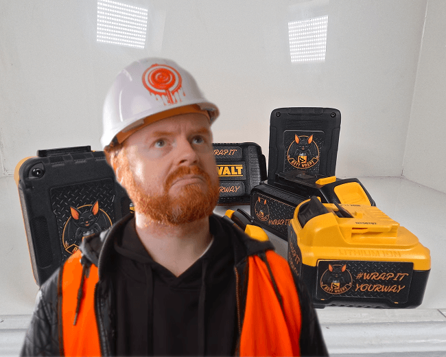How to Design Your Own Battery Stickers | Create Custom Looks for Power Tool Batteries