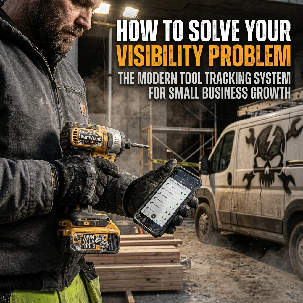 How to Solve Your Visibility Problem: The Modern Tool Tracking System for Small Business Growth