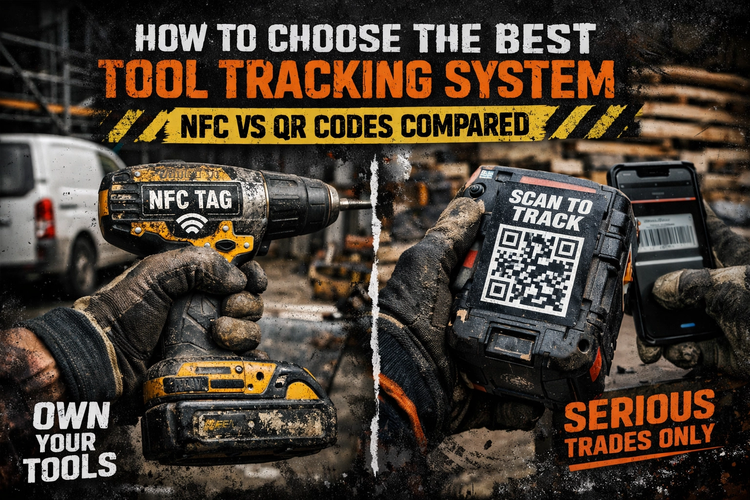 How to Choose the Best Tool Tracking System: NFC Vs QR Codes Compared
