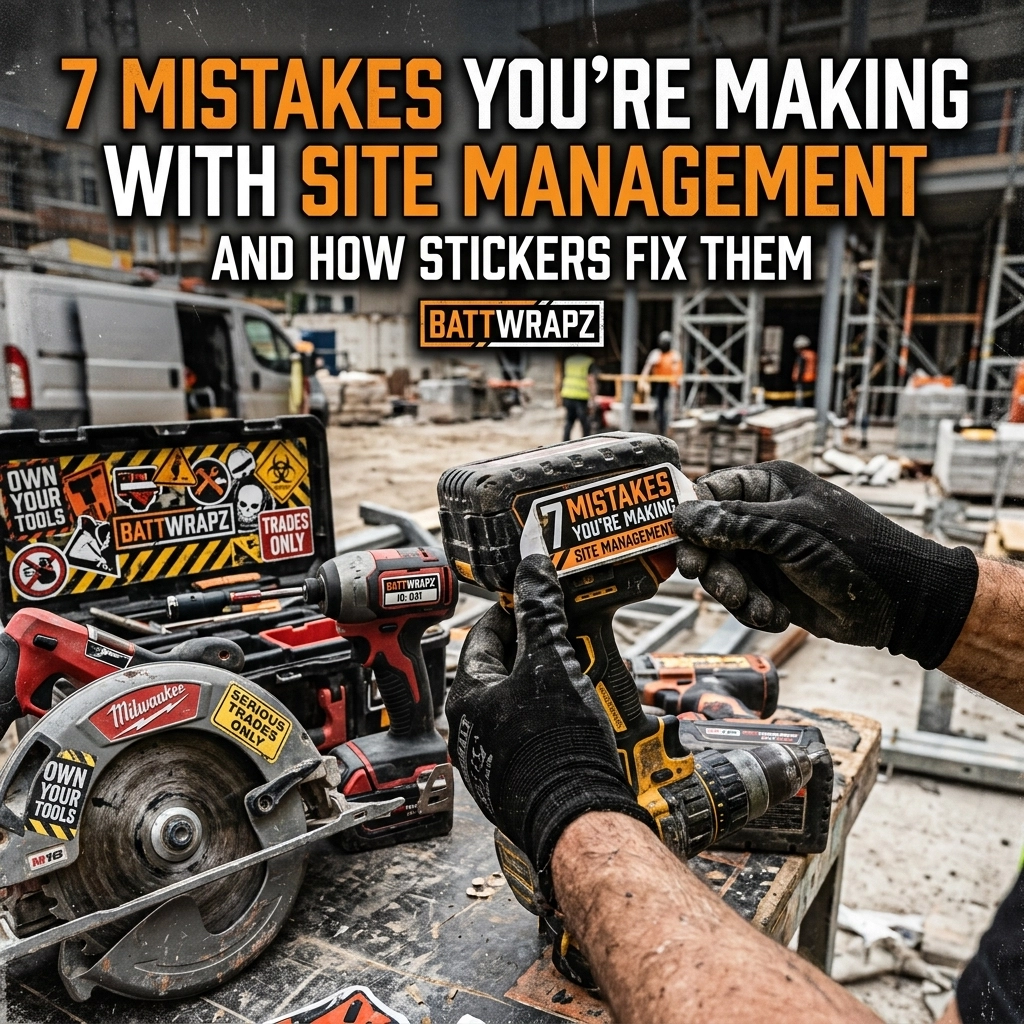 7 Mistakes You’re Making with Site Management (and How Stickers Fix Them)