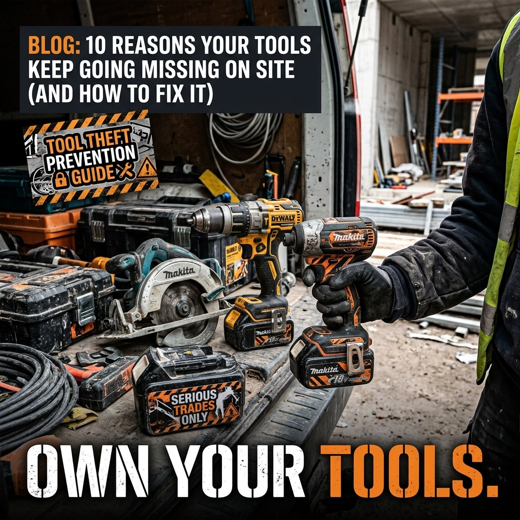 10 Reasons Your Tools Keep Going Missing on Site (And How to Fix It)